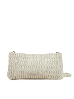 Сумочка Rouched Zip Top Bag LV04K3090G Calvin Klein, экрю rouched zip top bag lv04k3090g | écru
