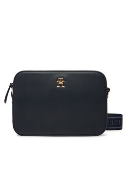 Сумочка Th Logotape Camera Bag AW0AW17229 Tommy Hilfiger, синий th logotape camera bag aw0aw17229 | dunkelblau