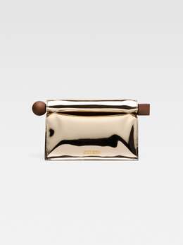 Клатч Take-away Jacquemus The Rond Carré clutch, золотой 233ba356-3134-280 | gold