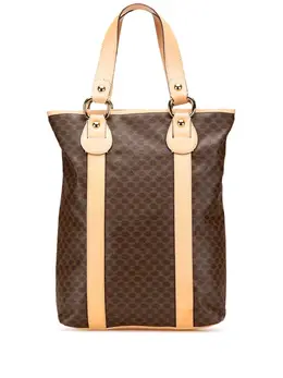 Celine 2010 Macadam Coated Canvas Vertical tote bag 30564389