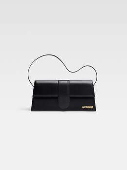 Длинная сумка с клапаном Jacquemus The long Bambino, черный 221ba013-3060-990 | black