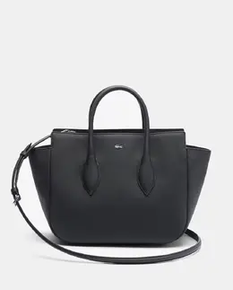 Большая повседневная городская сумка с верхней ручкой Lacoste, чёрный a54459256 | negro