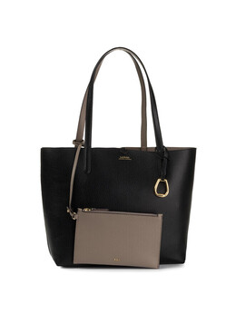 Сумка Lauren Ralph Lauren, черный rvrsble tote 431795329001 | fekete