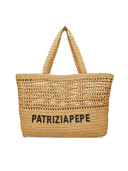Сумка 2B0119/V039 Patrizia Pepe, бежевый 8058701339778 | beige