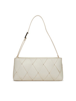 Сумка Ck Woven Elongated Shoulder Bag K60K612992 Calvin Klein, белый 8719849156886 | weiß