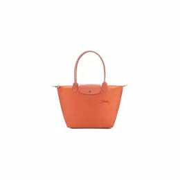 Сумка Longchamp, фактура гладкая, оранжевый 4297013645