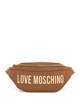 Поясная сумка с логотипом Love Moschino, коричневый jc4195pp1mkd0 | коричневый