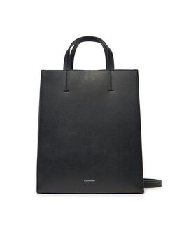Сумочка Line Lthr Mini Tote 32 LV04F3002G Calvin Klein, черный 8721107258539 | schwarz