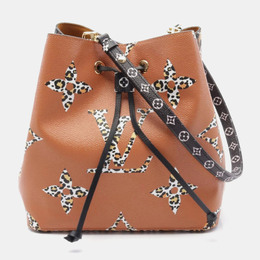 Louis Vuitton Brown Multicolor Monogram Giant LV Jungle Neonoe Shoulder Bag 1158879