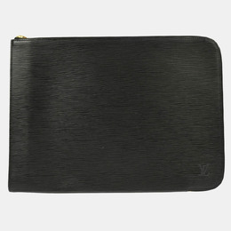 Louis Vuitton Black Epi Leather Documents 38 Business Bag 1159079