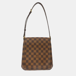 Louis Vuitton Damier Ebene Canvas Musette Salsa Short Strap Shoulder Bag 1159100