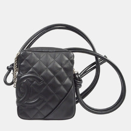 Chanel Black Calfskin Cambon Ligne Crossbody Bag 1159129