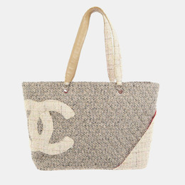 Chanel Pink Tweed Cambon Ligne Tote Bag 1159124