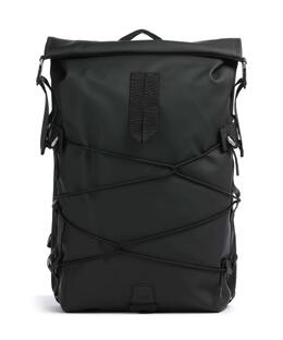 Рюкзак Trail Cord Rolltop 15″ из полиуретана полиэстера Rains, черный rains-14480-01 | schwarz