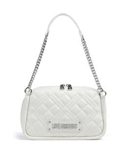 Стеганая сумка через плечо из искусственной кожи Love Moschino, белый jc4207pp0mla0-100 | weiß