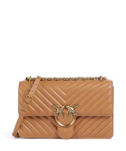 Love one классическая сумка через плечо из овчины Pinko, коричневый 100941-a0gk-c83q | hellbraun