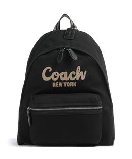 Грузовой рюкзак хлопок Coach, черный cam76-lhblk | schwarz