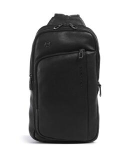 Сумка-Слинг S134 из зернистой коровьей кожи Piquadro, черный ca6686s134-n | schwarz