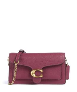 Сумка на плечо Tabby Chain из зернистой кожи Coach, фиолетовый ce772-b4-pk | brombeer