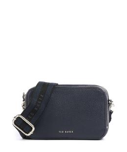 Сумка Stunna через плечо из зернистой кожи Ted Baker, синий 272248-dkblue-tb | dunkelblau