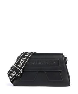 Сумка через плечо Ikon k из мелкозернистой коровьей кожи Karl Lagerfeld, черный a2w30198-1av | schwarz