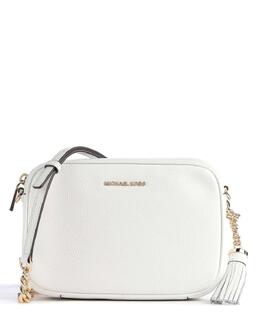 Сумка через плечо Jet set из зернистой коровьей кожи Michael Kors, белый 32f7ggnm8l-085 | weiß