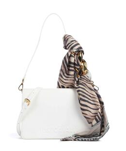 Сумка на плечо с цепочкой-фуляром 7 из искусственной кожи Just Cavalli, белый 78ra4bh3-zsb86-003 | weiß