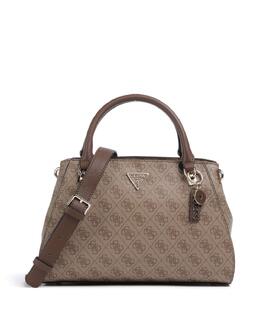 Сумка Noelle 4g Basique из искусственной кожи с логотипом Guess, коричневый hwbg7879070-lgw | braun