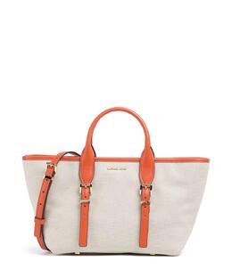 Сумка Moore хлопок полиэстер Michael Kors, мультиколор 30s5g9os1c-888 | beige/orange