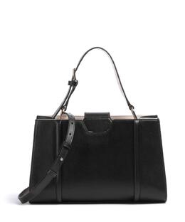 Сумка Riva m из зернистой коровьей кожи Furla, черный wb01557-are000-o6000 | schwarz