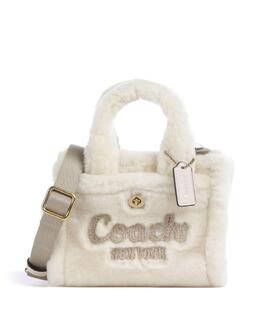 Меховая овчина 20 для сумки на плечо Coach, бежевый cz101-b4-ha | creme