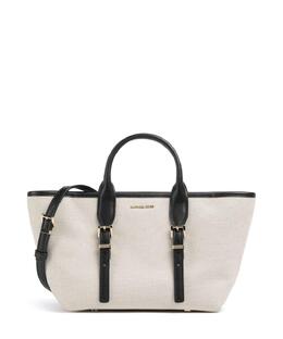 Сумка Moore хлопок полиэстер Michael Kors, мультиколор 30s5g9os1c-001 | beige/schwarz