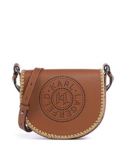 Сумка через плечо K/Circle из мелкозернистой коровьей кожи Karl Lagerfeld, коричневый a2w30016-1an | braun
