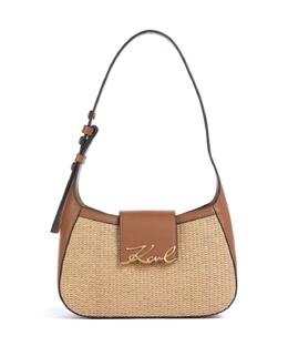 Сумка через плечо K/Signature из полипропилена Karl Lagerfeld, мультиколор a2w30011-1an | beige/braun