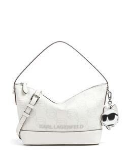Сумка-Мешок K/Ikonik mono из искусственной кожи Karl Lagerfeld, бежевый a2w30177-1ud | creme