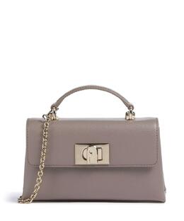 1927 мини-сумка через плечо из зернистой кожи Furla, коричневый we00423-are000-2572s | taupe