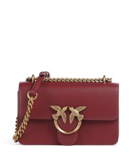 Мини-Сумка Love one из мелкозернистой коровьей кожи Pinko, фиолетовый 100074-a0f1-y1hq | wein