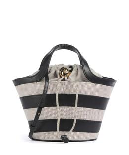Мини-Сумка Vortice из холста мелкозернистой кожи Furla, мультиколор we00728-bx3542-ton00 | beige/schwarz