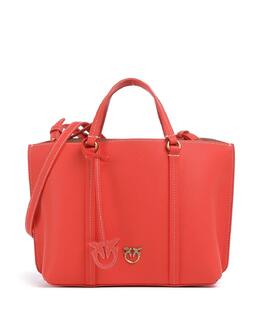 Классическая сумка Carrie из зернистой кожи Pinko, оранжевый 102833-a1lf-b00q | orange