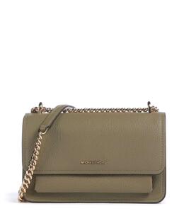 Клэр большая сумка через плечо из зернистой коровьей кожи Michael Kors, хаки 30t4gc7l3t-367 | khaki