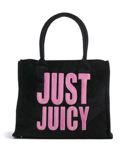 Ирис патч бархат l шоппер полиэстер Juicy Couture, черный bejir8820wc2-000 | schwarz