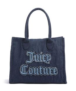 Ирис потертый l шоппер хлопок Juicy Couture, синий bejir8826wco-ja2 | jeans