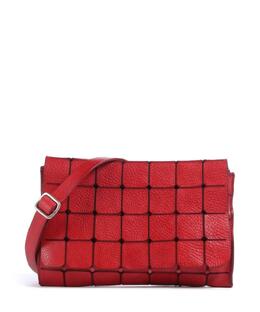 Сумка через плечо из зернистой коровьей кожи Campomaggi, красный c040640ndx2733c4001 | rot