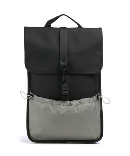 Мини-Рюкзак 13″ полиуретан полиэстер Rains, черный rains-14280-01 | schwarz