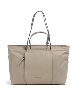Сумка-Шоппер W92T 15″ из переработанного нейлона Piquadro, бежевый ca6336w92t-be | beige