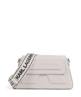 Сумка через плечо Ikon k из мелкозернистой коровьей кожи Karl Lagerfeld, белый a2w30198-252 | elfenbein