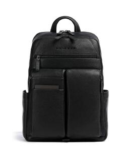 Рюкзак Paavo 14″ из зернистой коровьей кожи Piquadro, черный ca6029s122-n | schwarz