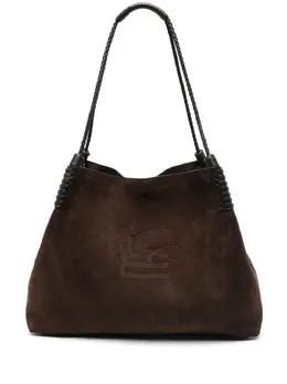 Etro suede shoulder bag 30370605