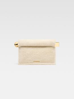 Клатч Take-out Jacquemus The Rond Carré clutch, белый 233ba356-3213-110 | off-white
