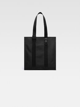 Нейлоновая сумка-мессенджер Jacquemus The Cuerda shopper bag, черный 236ba305-3174-990 | black